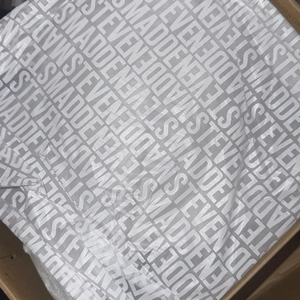 Steve Madden Heels Disco Black Platform Sandals New with Tags - Picture 13 of 15